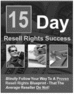 Thumbnail 15 Day Resell Rights Success